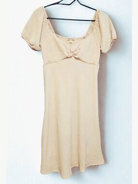 Derek Heart - Cream Mini Dress - S